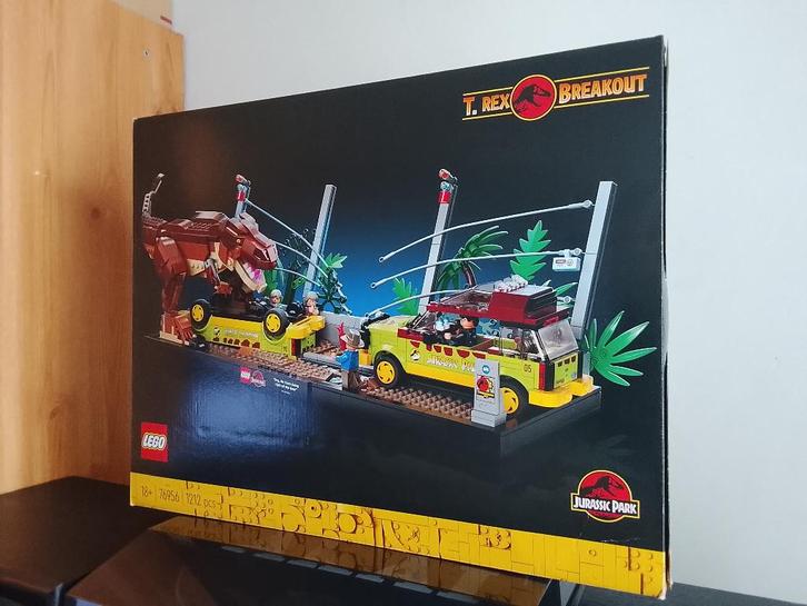 LEGO 76956: T. rex Breakout, Kinderen en Baby's, Speelgoed | Duplo en Lego, Zo goed als nieuw, Lego, Complete set, Ophalen