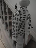 witte stippen sjaal (Marc O' Polo) 99 cm bij 105 cm, Kleding | Dames, Gedragen, Verzenden, Marc O' Polo