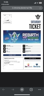 1 rebirth ticket zaterdag!, Tickets en Kaartjes, Evenementen en Festivals