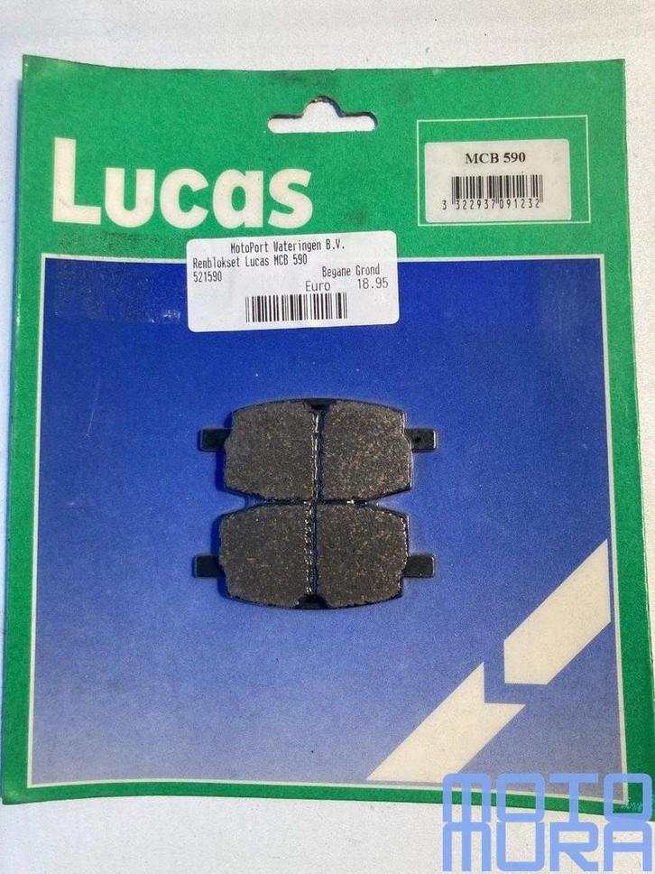 TRW MCB590 remblokken set Yamaha BWS 1000 booster remblokken, Motos, Pièces | Autre, Neuf, Enlèvement ou Envoi