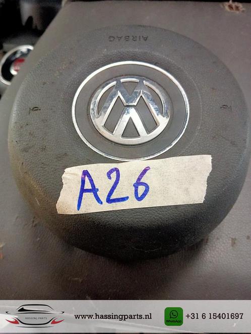 VOLKSWAGEN KEVER STUURWIEL BESTUURDERSAIRBAG 2012-2019 5C588, Auto-onderdelen, Dashboard en Schakelaars, Volkswagen, Gebruikt