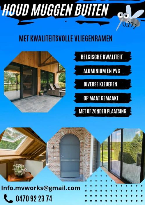 Vliegenramen en deuren, Doe-het-zelf en Bouw, Deuren en Vliegenramen, Nieuw, Ophalen of Verzenden