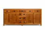 Dressoir teak, Maison & Meubles, Armoires | Dressoirs, Avec tiroir(s), 200 cm ou plus, Enlèvement, Utilisé