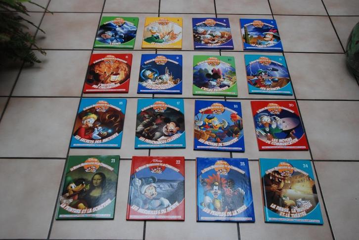 16 Disneyboeken „DE WONDERE WERELD VAN KENNIS”, Boeken, Kinderboeken | Kleuters, Zo goed als nieuw, Non-fictie, 5 of 6 jaar, Jongen of Meisje