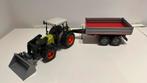 Bruder tractor met aanhangwagen, Ophalen, Zo goed als nieuw