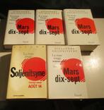 5 Boekdelen - La Roue Rouge - Alexandre Soljenitsyne, Boeken, Gelezen, Ophalen of Verzenden
