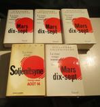 5 tomes - La Roue Rouge - Alexandre Soljenitsyne, Utilisé, Enlèvement ou Envoi
