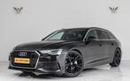 Audi A6 40 TDi Zakelijk - 6d Temp, Auto's, Audi, Zwart, Leder, Bedrijf, 5 deurs