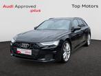 Audi A6 Avant PHEV 55*HYBRIDE*SLINE*PANO DAK*FULL OPTION*TOP, Auto's, Audi, Automaat, Zwart, Airbags, Break