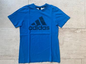 Blauw T-shirt Adidas maat 164 beschikbaar voor biedingen