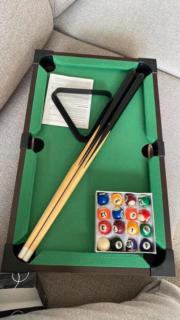 mini table de billard, Enlèvement ou Envoi, Comme neuf