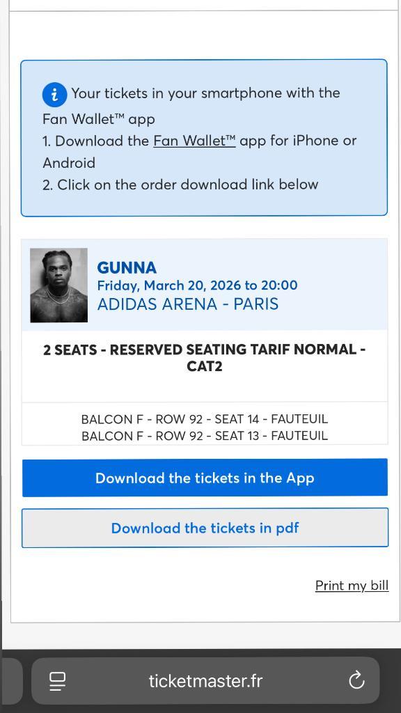 Billets Gunna pour l'Adidas Arena le 20 mars, Tickets & Billets, Concerts | R&B & Hip-hop, Mars