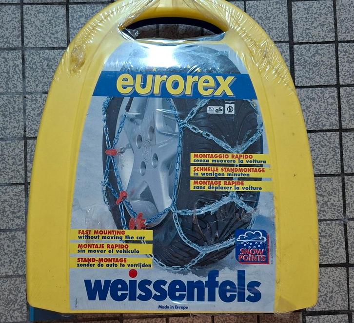 Sneeuwkettingen verschillende maten, Auto diversen, Sneeuwkettingen, Zo goed als nieuw, Ophalen