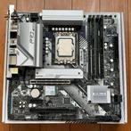 Asrock B760M Pro RS/D4 + Intel i5-12400F &Ventirad, Computers en Software, Moederborden, Gebruikt, DDR4, Ophalen of Verzenden