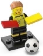 (GESEALD) Lego 71037 Football Referee Minifigure, Series 24, Ophalen of Verzenden, Nieuw, Complete set, Lego