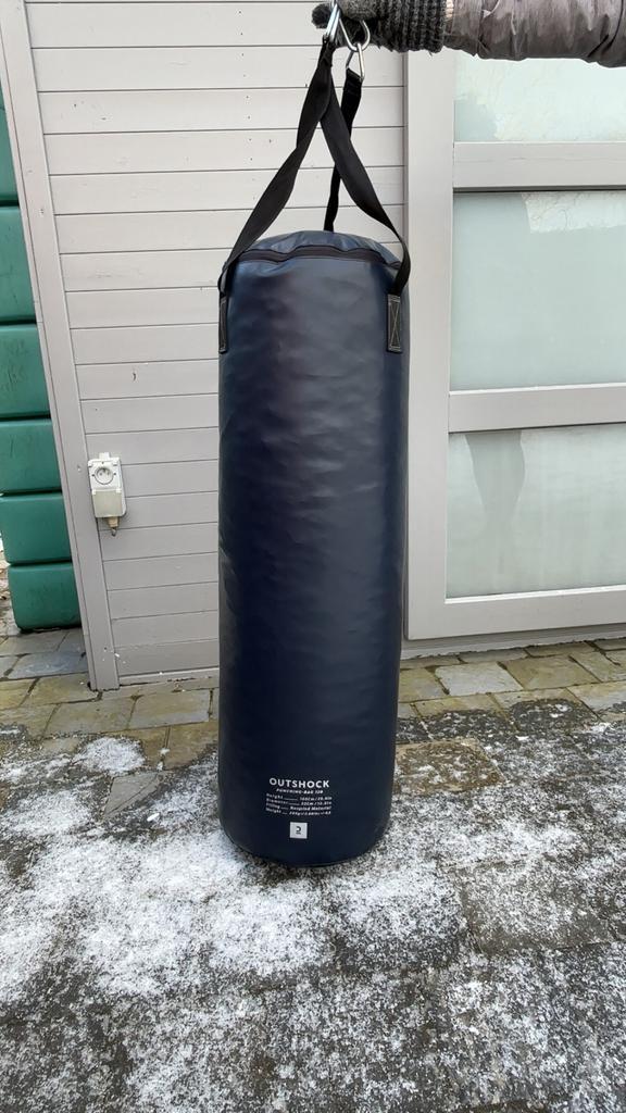 Bokszak met bokspaal, Sport en Fitness, Boksen, Zo goed als nieuw, Bokszak, Ophalen