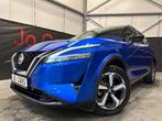 Nissan Qashqai/1.3 Benzine/Cc/pdc/360°/Virtual/Pano/Keyless/, Auto's, Voorwielaandrijving, Stof, 4 cilinders, Blauw