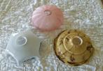 Art deco lampenkappen 3 stuks vintage, Ophalen of Verzenden