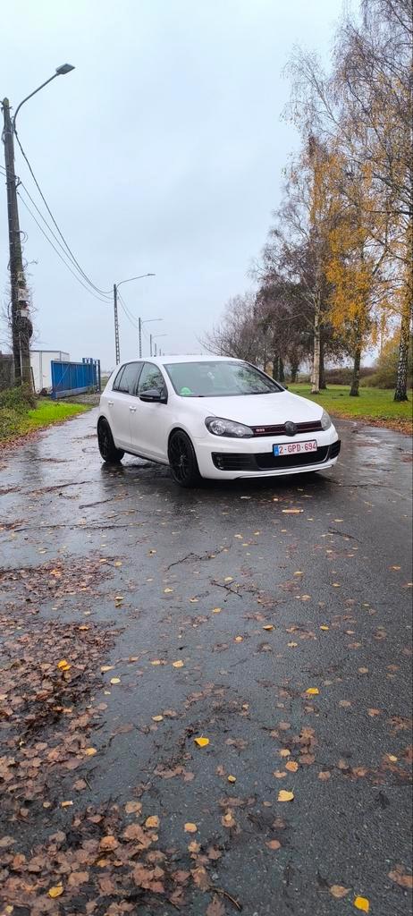 VW GOLF 6 GTI DSG, Auto's, Volkswagen, Particulier, Golf, Benzine, Euro 5, 4 deurs, Automaat, Wit, Stof, Voorwielaandrijving, Onderhoudsboekje