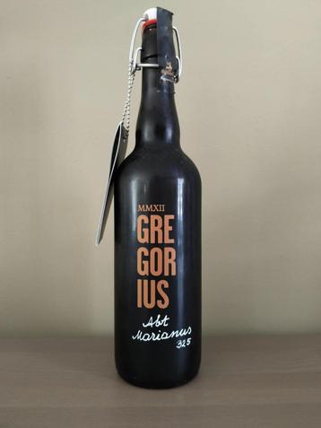 Unieke flesTrappistenbier Gregorius Abt Marianus nr 325, Enlèvement ou Envoi, Neuf, Bouteille(s), Autres marques