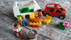 duplo 5655 caravan met auto, Kinderen en Baby's, Ophalen of Verzenden, Duplo