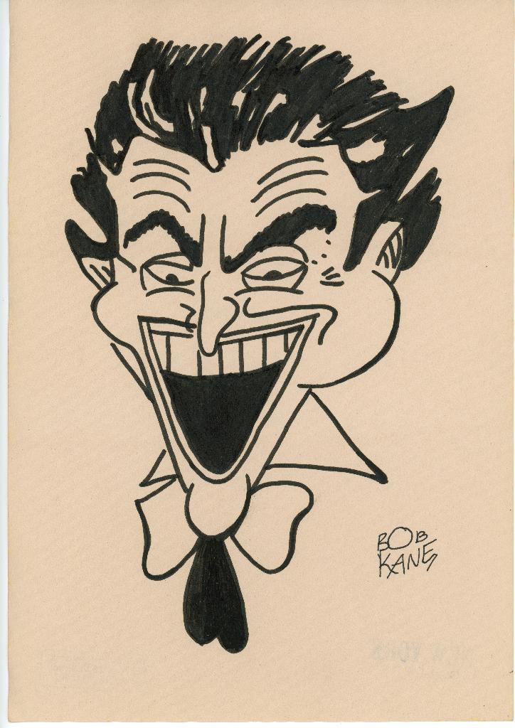 Bob Kane Artwork, Antiquités & Art, Art | Peinture | Moderne, Enlèvement ou Envoi