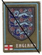 Panini / Euro 84 / Emblème Angleterre, Affiche, Image ou Autocollant, Utilisé, Envoi