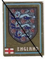 Panini / Euro 84 / Embleem England, Verzamelen, Gebruikt, Poster, Plaatje of Sticker, Verzenden