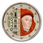 2 euros Saint-Marin 2017 Giotto di Bondoni coloré, 2 euros, Saint-Marin, Enlèvement ou Envoi