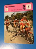 wielerkaart team flandria  herman van springel signe, Verzenden, Zo goed als nieuw