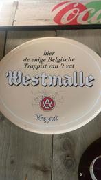 Emaille plaat westmalle, Ophalen, Nieuw, Reclamebord, Plaat of Schild, Overige merken