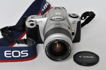Canon EOS 300 + Zoom Canon EF 28-90 mm 1:4-5 .6 + dop. beschikbaar voor biedingen