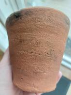 terracotta bloempotjes handgemaakt lot 55 stuks, Tuin en Terras, Ophalen, Gebruikt, Rond, Tuin