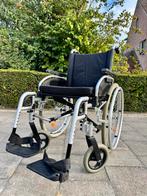 B + B rolstoel als Nieuwe plooibaar Invalide rolwagen, Diversen, Ophalen of Verzenden, Inklapbaar, Zo goed als nieuw, Handbewogen rolstoel