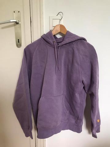 Carhartt hoodie small, Ophalen, Paars, Carhartt, Zo goed als nieuw