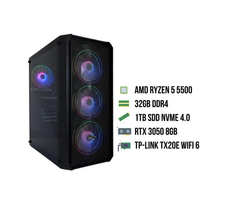 EXTREMEGAMER Gaming PC CLASSIC LEVEL 1, Games en Spelcomputers, Games | Pc, Zo goed als nieuw, Ophalen