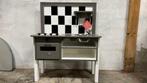 Speelgoed houten keuken +50 accessoires (90x45x130 cm) (Lxbx, Ophalen of Verzenden, Speelkeuken, Zo goed als nieuw, Hout