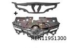 Renault Clio IV (1/13-9/16) grille boven (inc. steun) Origin, Nieuw, Ophalen of Verzenden, Bumper, Renault