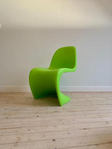 Panton stoelen chairs vitra design limoen groen lime green beschikbaar voor biedingen