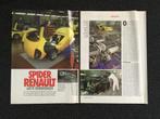 Artikel Renault Sport Spider, Boeken, Auto's | Folders en Tijdschriften, Ophalen of Verzenden, Zo goed als nieuw, Renault