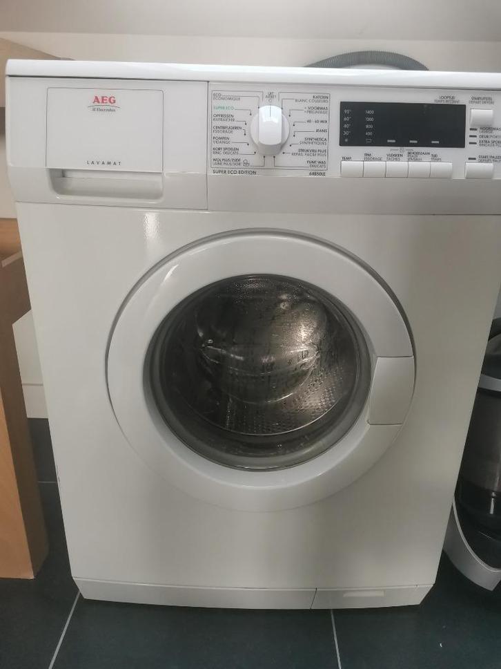 AEG Electrolux wasmachine lavamat, Elektronische apparatuur, Wasmachines, Gebruikt, Voorlader, 6 tot 8 kg, 85 tot 90 cm, 1200 tot 1600 toeren