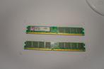 2x Kingston DDR2 2GB RAM, Computers en Software, Gebruikt, Ophalen of Verzenden, DDR2, Desktop