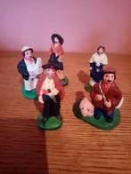Lot de 5 véritables santons de Provence " Moine ", Collections, Enlèvement, Comme neuf