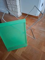Opvouwbaar tafeltje groen plastiek, Enlèvement ou Envoi, Comme neuf, Rectangulaire, Plastique