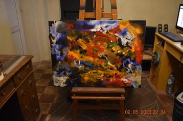 Schilderij Abstract Serie No (24), door Joky Kamo Original O beschikbaar voor biedingen