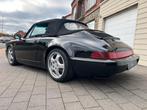 Porsche 964 C2 cabrio *handgeschakeld *oldtimer*, Auto's, 4 zetels, Achterwielaandrijving, Zwart, Cabriolet