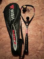 2 squash rackets met balletjes, Sport en Fitness, Ophalen