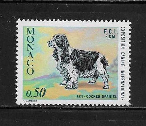 Monaco - 1971 - Postfris - Lot Nr. 630 - Cocker Spaniel, Postzegels en Munten, Postzegels | Thematische zegels, Postfris, Dier of Natuur