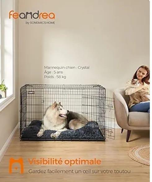 Feandrea HondenBench, Dieren en Toebehoren, Hondenbenches, Zo goed als nieuw, Ophalen