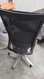 Ergonomische Bureaustoel Zwart, Ophalen, Gebruikt, Zwart, Bureaustoel